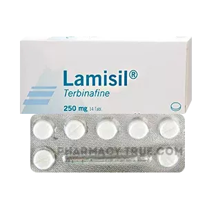 Package of Terbinafine medication